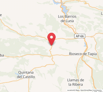 Map of La Velilla, Castille and León