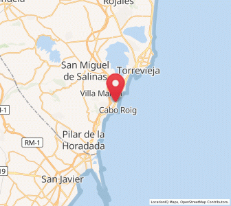 Map of La Zenia, Valencia