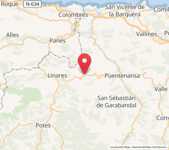 Map of Lafuente, Cantabria
