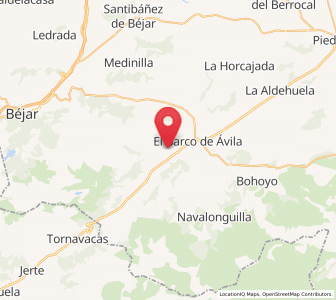 Map of Lancharejo, Castille and León