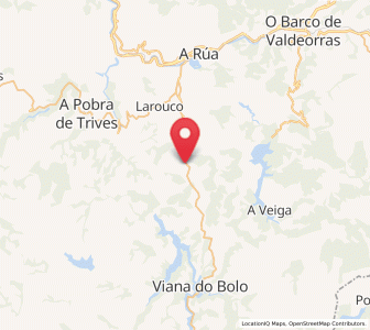 Map of Las Ermitas, Galicia