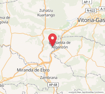 Map of Leciñana de la Oca, Basque Country