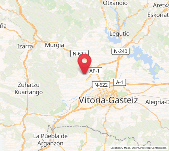 Map of Legarda, Basque Country