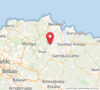 Map of Libao, Basque Country