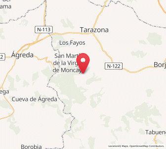 Map of Litago, Aragon