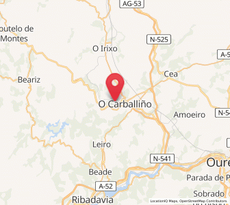 Map of Longoseiro, Galicia
