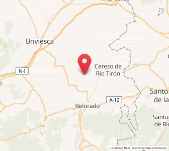 Map of Loranquillo, Castille and León