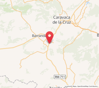 Map of Los Álamos, Murcia