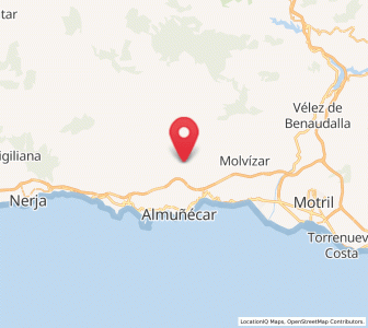 Map of Los Bañuelos, Andalusia