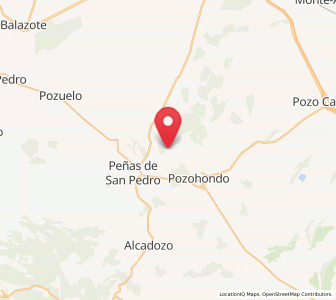 Map of Los Pocicos, Castille-La Mancha