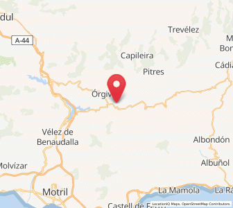 Map of Los Tablones, Andalusia