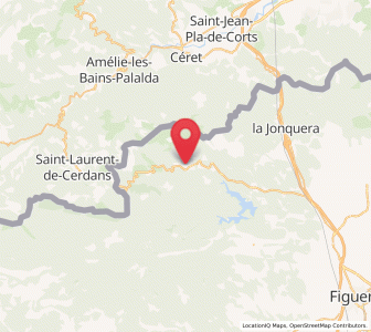 Map of Maçanet de Cabrenys, Catalonia
