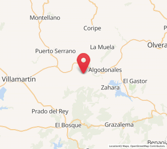 Map of Madrigueras, Andalusia