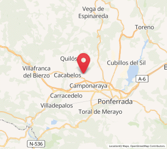 Map of Magaz de Abajo, Castille and León