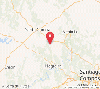 Map of Marcelle, Galicia
