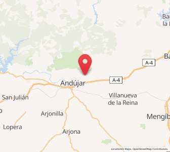 Map of Maroteras, Andalusia