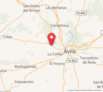 Map of Martiherrero, Castille and León
