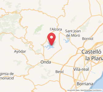Map of Mas de Gil y Viuda, Valencia