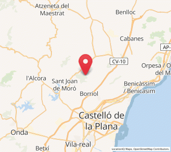 Map of Masía de Mollet, Valencia
