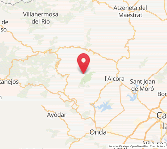 Map of Masía del Moro, Valencia