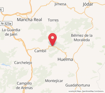 Map of Mata Bejid, Andalusia