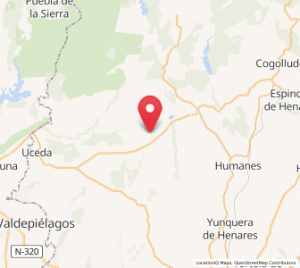 Map of Matarrubia, Castille-La Mancha