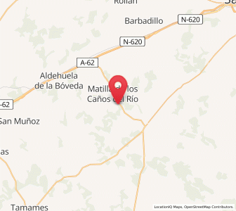 Map of Matas Altas, Castille and León