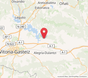 Map of Maturana, Basque Country