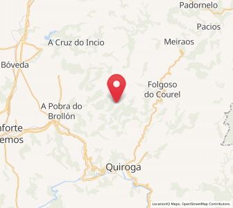 Map of Mazo Santigoso, Galicia