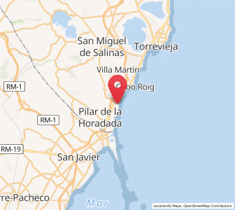 Map of Mil Palmeras, Valencia