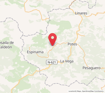 Map of Mogrovejo, Cantabria