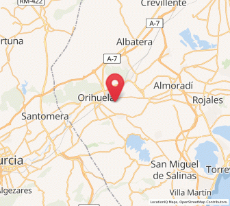 Map of Molíns, Valencia