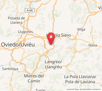 Map of Molledo, Asturias