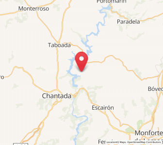 Map of Montegrande, Galicia