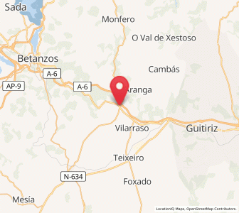 Map of Montesalgueiro, Galicia