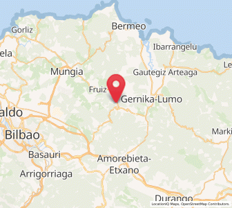 Map of Morgaondo, Basque Country