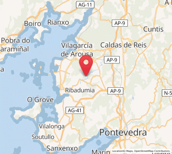 Map of Mozorín, Galicia