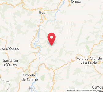 Map of Navedo, Asturias