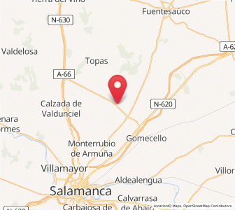 Map of Negrilla de Palencia, Castille and León