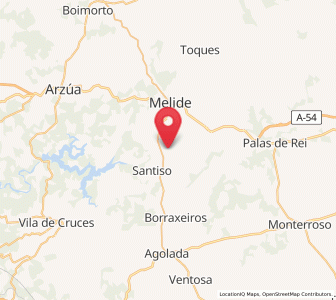 Map of Niñodaguía, Galicia