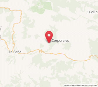 Map of Nogar, Castille and León