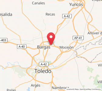 Map of Olías del Rey, Castille-La Mancha