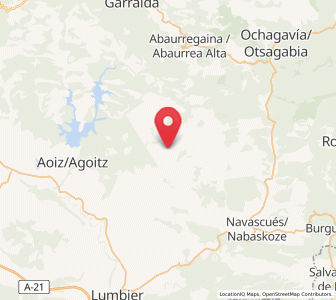 Map of Ongoz, Navarre