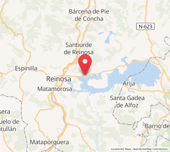 Map of Orzales, Cantabria