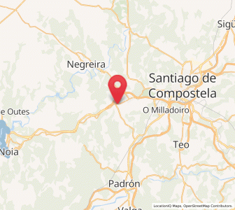 Map of Os Anxeles, Galicia