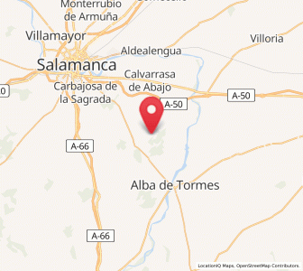 Map of Otero de María Asensio, Castille and León