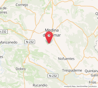 Map of Paralacuesta, Castille and León