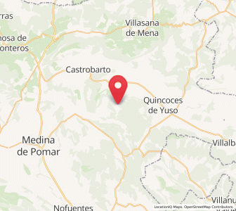 Map of Paresotas, Castille and León