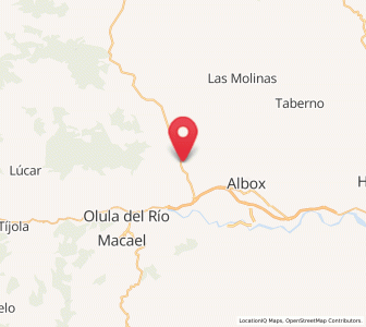 Map of Partaloa, Andalusia