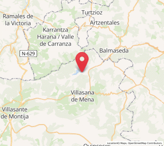 Map of Partearroyo, Castille and León